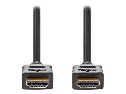 NEDIS High Speed HDMI 2.0 kabel s ethernetem/ 4K@60Hz/ zlacené konektory HDMI-HDMI/ černý/ bulk/ 3m