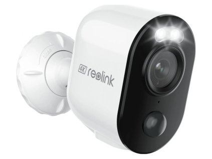 Reolink Argus Series B350 8MPx venkovní bateriová IP kamera, 3840x2160, bullet, SD až 128GB, PIR, baterie 6000mAh, IP65,