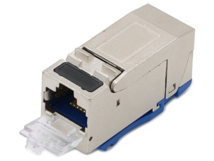 XtendLan Keystone jack RJ45, zaklapávací, CAT6A, TT STP, instalace bez nástrojů