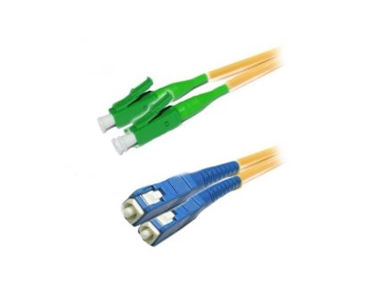 XtendLan FO patch LC/APC-SC 2m 9/125 duplex, G.652d, LS0H
