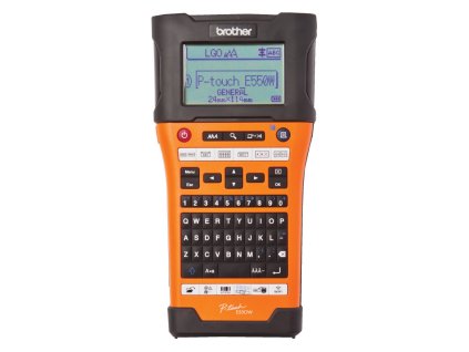 BROTHER tiskárna samolepících štítků PT-E550WVP/ 180 dpi/ LCD/ USB/ Wi-Fi/ kufr