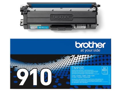 BROTHER toner TN-910C pro HL-L9310CDW/MFC-L9570CDW / 9.000 stran, / azurový