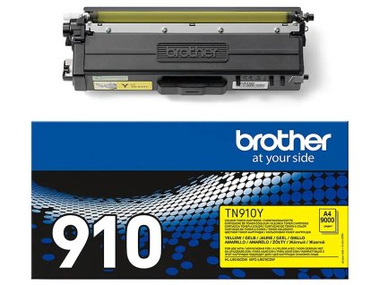 BROTHER toner TN-910Y pro HL-L9310CDW/MFC-L9570CDW / 9.000 stran, / žlutý