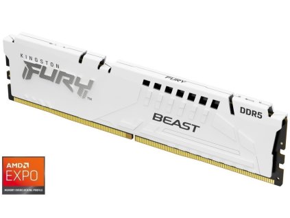 KINGSTON FURY Beast White EXPO 16GB DDR5 6000MT/s / CL36 / DIMM /
