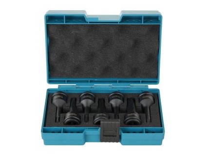 sada nástrčných klíčů 1/2", čtyřhran IMPACT BLACK 7 ks