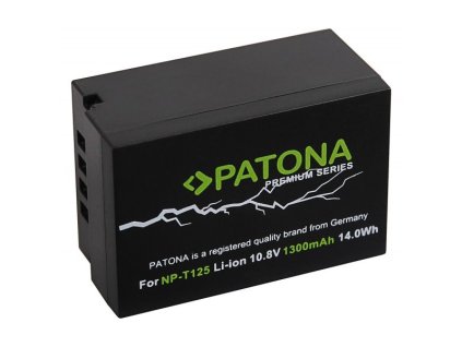 PATONA baterie pro foto Fuji NP-T125 1300mAh Li-Ion 10,8V Premium pro GFX