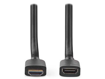 NEDIS prodlužovací Ultra High Speed HDMI 2.1 kabel s ethernetem/ 8K@60Hz/ zlacené konektory HDMI-HDMI/ černý/ BOX/ 1m