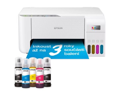 Epson EcoTank L3276/ 5760 x 1440/ A4/ MFZ/ ITS/ 4 barvy/ WiFi/ USB/ 5 let záruka po registraci
