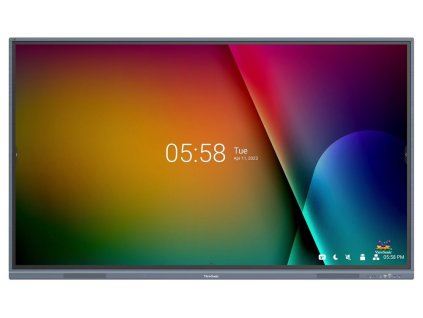 ViewSonic Multi Touch Display IFP7533-G/ 75"/ UHD/450nits, 5000:1, 8G RAM/128GB/HDMI/VGA/USB-C /RJ45 x2, RS232 x1, Grey