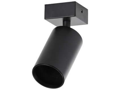IMMAX PUNTO-1 stropní, nástěnné, bodové svítidlo, černé, pro zdroj typu GU10