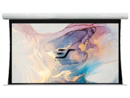 POŠKOZENÝ OBAL - ELITE SCREENS plátno elektrické motorové 120" (304,8cm)/ 16:9/149,4×265,7cm/ hliníkový case bílý/ 20" drop/ A...
