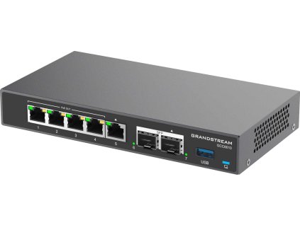Grandstream GCC6010 all-in-one řešení (VPN router, NGFW, PoE switch a IP PBX)