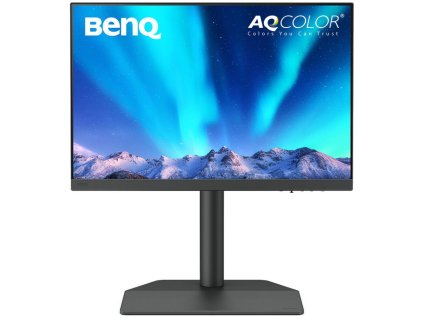 POŠKOZENÝ OBAL - BENQ 24" LED SW242Q/ IPS panel/ 2560x1600/ 1000:1/ 400cdm/ 5ms/ HDMI/ DP/ USB/ USB-C/ pivot/výškově nastav./ ...