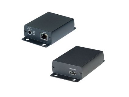 XtendLan CAT5 HDMI extender, přijímač do 50m, 1080p/i, po jednom CAT5E/CAT6 kabelu, HDMI 1.3