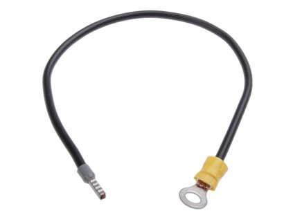 WAVERF propojovací DC kabel, 120cm, očko M6 - dutinka