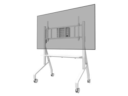 Neomounts FL50-575WH1 Neomounts MOVE Go XL Mobile Floor Stand (fast install, height adjustable), white