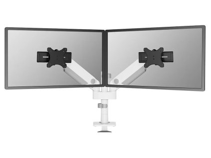 Neomounts DS65S-950WH2  Neomounts NEXT One SL Desk Mount, double display, sliding VESA (topfix clamp/grommet), white