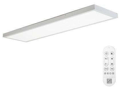 IMMAX NEO LITE FRAME SMART stropní svítidlo 120x30cm, IP44, CCT, s podporou BEACON, Wi-Fi, TUYA, bílé