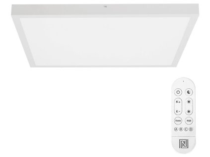 IMMAX NEO LITE FRAME SMART stropní svítidlo 60x60cm , IP44, CCT, s podporou BEACON, Wi-Fi, TUYA, bílé