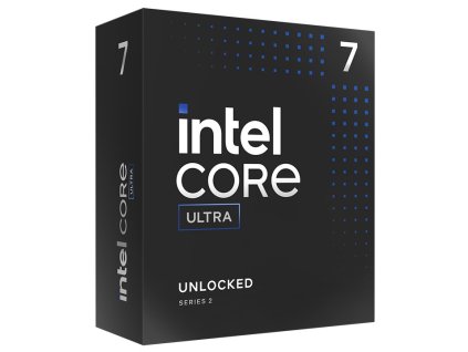 INTEL Core Ultra 7 265K / Arrow Lake / LGA1851 / max. 5,5GHz / 8P+12E/20T / TDP 250W / VGA / BOX bez chladiče