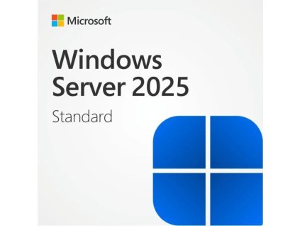 Elektronická licence: Microsoft CSP Windows Server 2025 Standard - 16 Core License Pack - trvalá licence