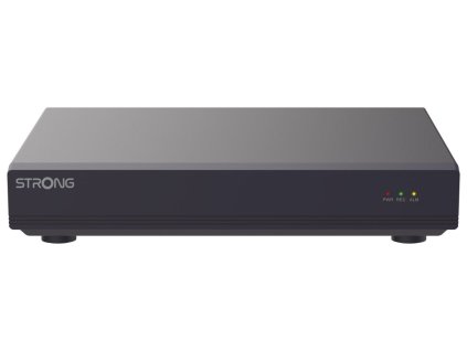 STRONG NVR rekordér NVR1080-4P/ pro 4 kamery/ 4x PoE/ rozlišení 8Mpix/ HDMI/ VGA/ USB/ LAN/ SATA až 8TB HDD