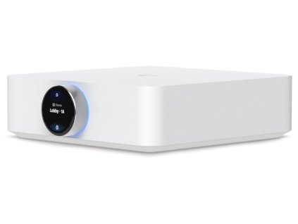Ubiquiti UniFi PowerAmp White - Zesilovač, UniFi Play, 130/260 W, 4/8 Ohm, Dolby Atmos, Dolby TrueHD, Wi-Fi, bílý