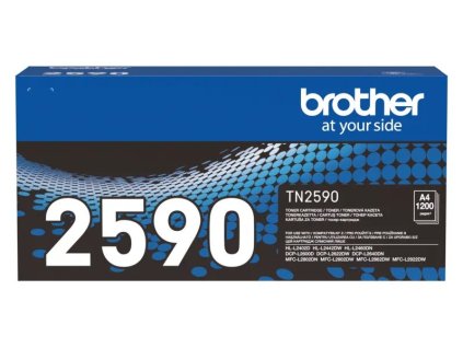 BROTHER toner TN-2590 pro L24xx/26xx/28xx/29xx černý 1200 str.