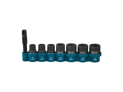 sada ořechů čtyřhran 1/4" 8 ks