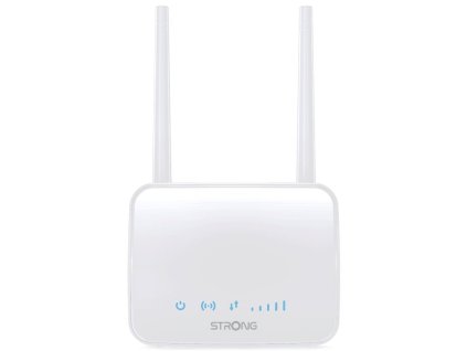 POŠKOZENÝ OBAL - STRONG 4G LTE router 350M/ Wi-Fi standard 802.11 b/g/n/ 300 Mbit/s/ 2,4GHz/ 1x LAN/ 1x SIM slot/ 2 odnímateln...