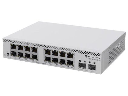 Mikrotik managed Switch CSS318-16G-2S+IN 16x GbE, 2x SFP+, SwOS
