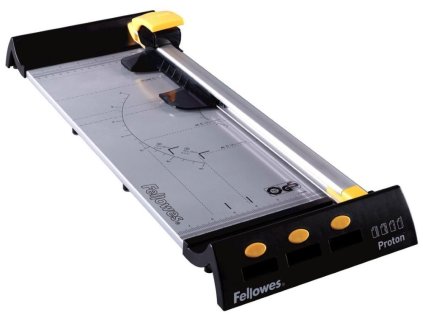 POŠKOZENÝ OBAL - FELLOWES řezačka Proton/ formát A3/ délka řezu 460 mm/ 10 listů 80g papíru/ kovová základna