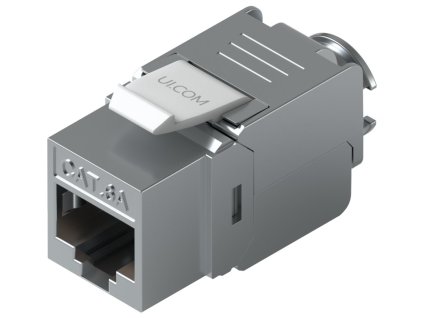 Ubiquiti Cat6A Keystone Jack, 12-Pack - Keystone, RJ-45, Cat6A, samořezný, sada 12ks