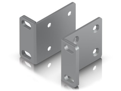 Ubiquiti Rack Ear Kit 1U - Náhradní rackový držák, L profil, určený pro zařízení UniFi do 1U