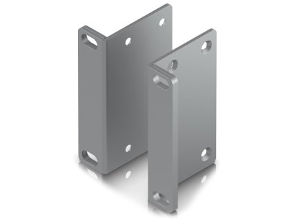 Ubiquiti Rack Ear Kit 2U - Náhradní rackový držák, L profil, určený pro zařízení UniFi do 2U