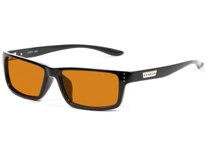 GUNNAR kancelářske/herní brýle  RIOT ONYX jantarová skla MAX BLF 98 GUNNAR focus