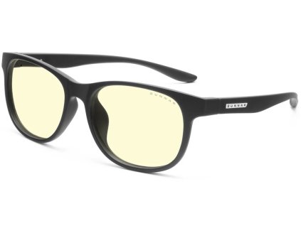 GUNNAR kancelářske/herní brýle  RUSH ONYX jantarová skla BLF 65 NATURAL focus