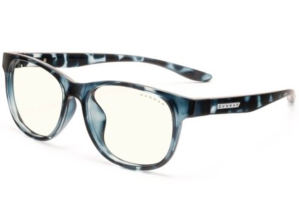 GUNNAR kancelářske/herní brýle  RUSH KIDS LARGE (8-12) NAVY TORTOISE čirá skla BLF 35 NATURAL focus