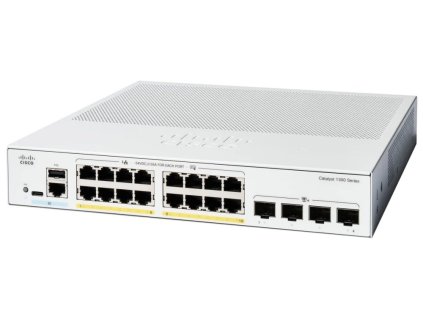 Cisco Catalyst switch C1300-16P-4X   16xGbE,4xSFP+,16xPoE+,120W,fanless