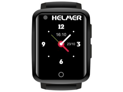 ROZBALENÉ - HELMER seniorské hodinky LK 716 s GPS lokátorem/ dot. disp./ snímač srdečního tepu/ nano SIM/ IP67/ 4G/ Andro...