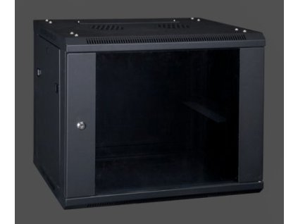 XtendLan 22U/600x550, na zeď, dvoudílný, skleněné dveře