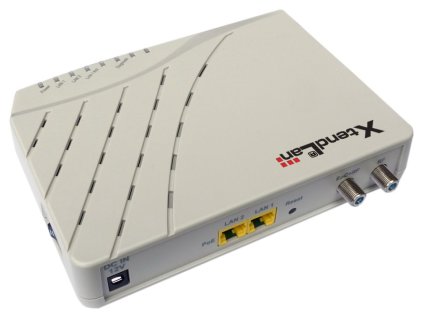 XtendLan G.hn master bridge, EoC 1Gbps, Web management, 2x 1Gbps LAN, max. 16 klientů