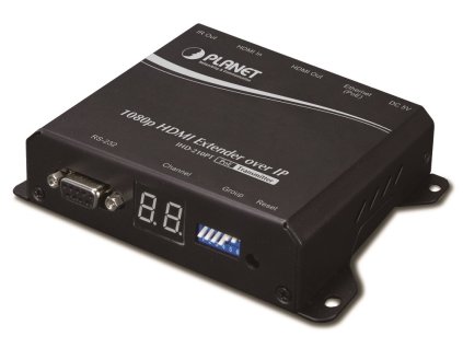 Planet IHD-210PT, HDMI video extender, vysílač, FullHD, H.264, multicast,IR, napájení PoE