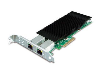 Planet ENW-9720P PCI-E 4x síťová karta, 2x 1Gb RJ-45, 2x PoE+ 802.3at 30W, -10 až +60st