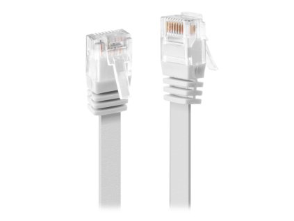 XtendLan Patch kabel Cat 6 UTP 5m - bílý plochý