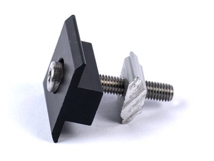 Solarmi SCSD-40B hliníkový černý středový držák SC solárního panelu (35 i 40 mm)