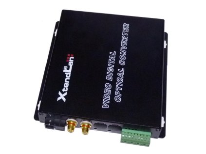 XtendLan Optický konvertor, 2x audio v HiFi kvalitě, 4x I/O, SC/APC, vysílač