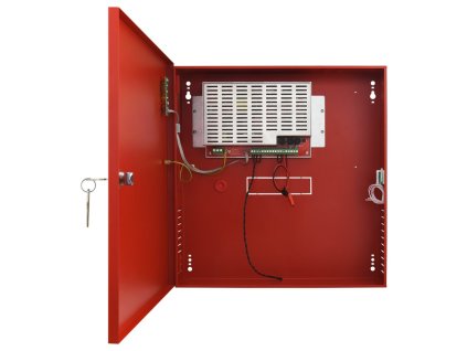 PULSAR EN54C 27,6V/5A/2×17Ah napájecí zdroj pro protipožární systémy
