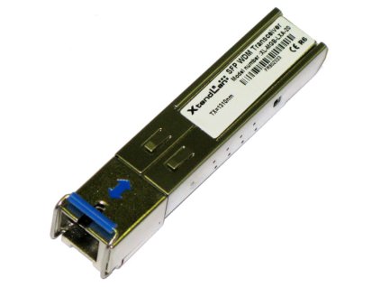 XtendLan mini GBIC SFP, SC, 1000Base-LX, 3km, WDM, TX1550nm/RX1310nm, Cisco, Planet kompatibilní, DDM