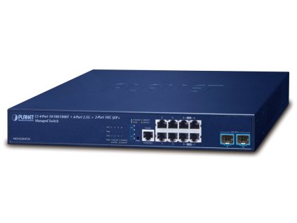 Planet MGS-6320-8T2X L3 switch, 4x1Gb, 4x2.5Gb, 2x10G SFP+